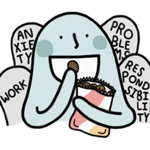 Moh's Everyday Moods1 - Sticker 17