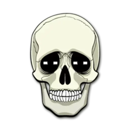 Skull - Sticker 15