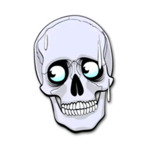 Skull - Sticker 9