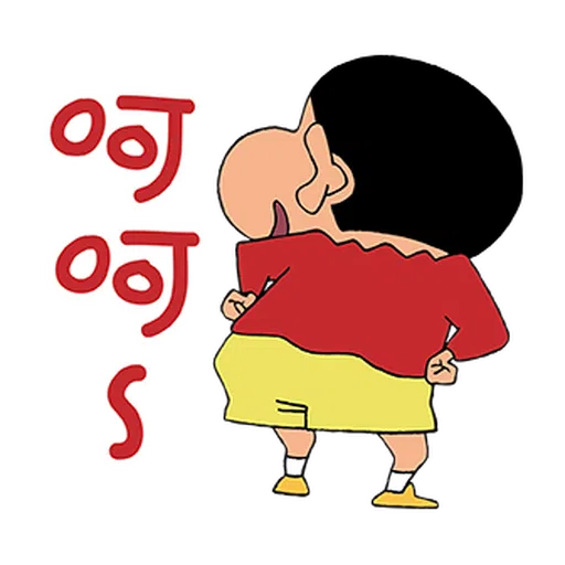 蠟筆小新特效貼圖 - Sticker 9