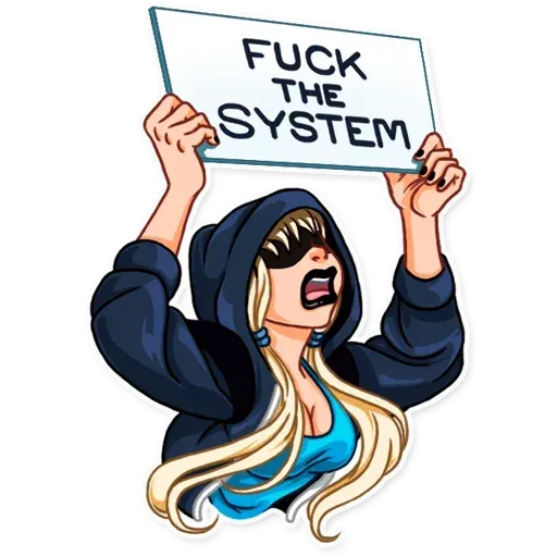 Resistance girl - Sticker 11