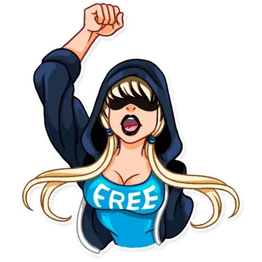 Resistance girl - Sticker 16
