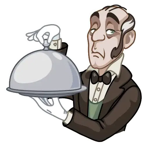Butler Alfred - Sticker