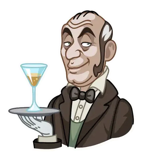 Butler Alfred - Sticker 20