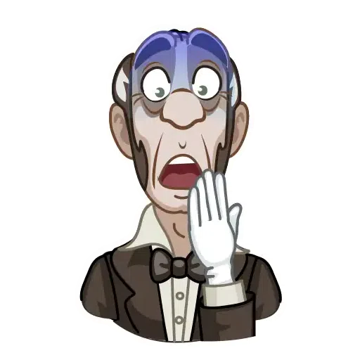 Butler Alfred - Sticker