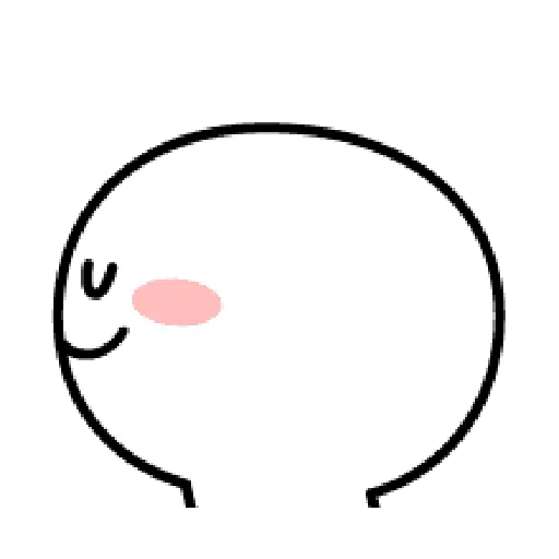 Rabbit Smile Emoji - Sticker 24