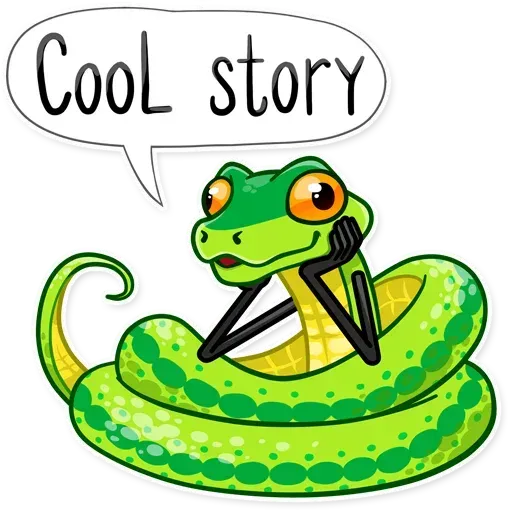 Sneaky Snake - Sticker 29