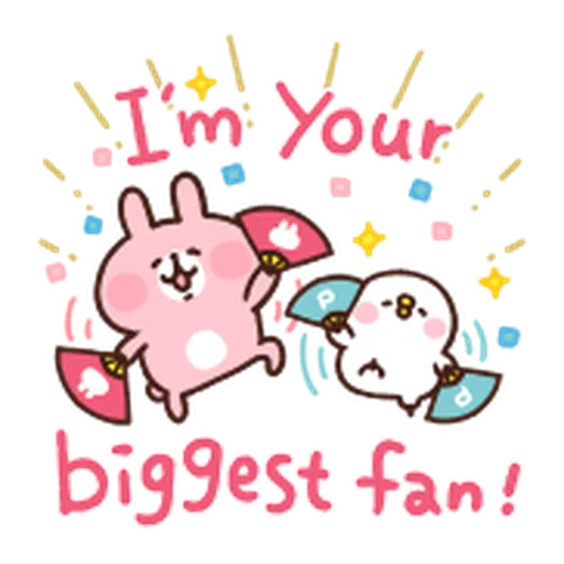 Kanahei Piske & Usagi Celebrate - Sticker 23