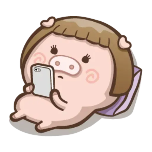 Fat pig couple - Sticker 13