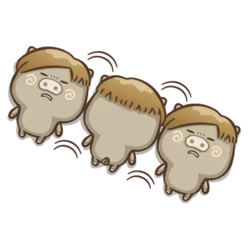 Fat pig couple - Sticker 21