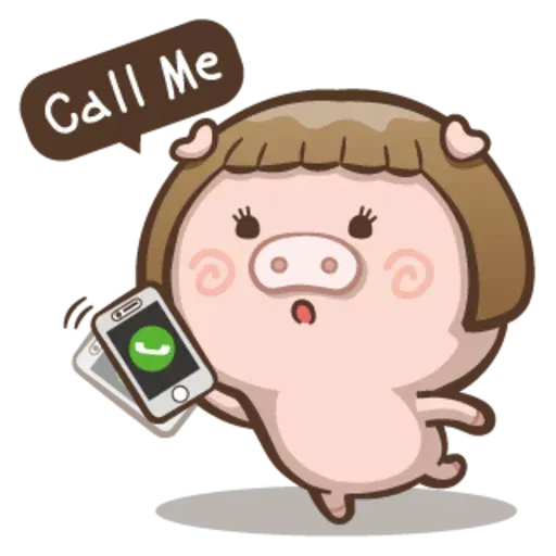 Fat pig couple - Sticker 16