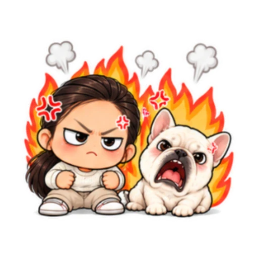 Mey's dog - Sticker 9