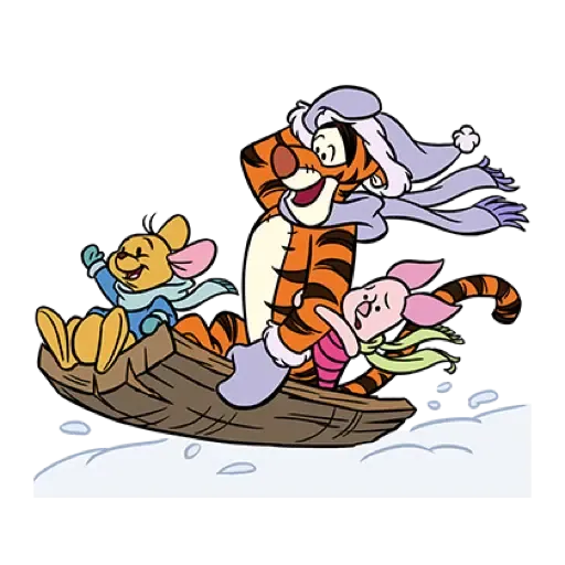 小熊維尼 生龍活虎新年貼圖 (Winnie the Pooh, CNY) (2) - Sticker 10