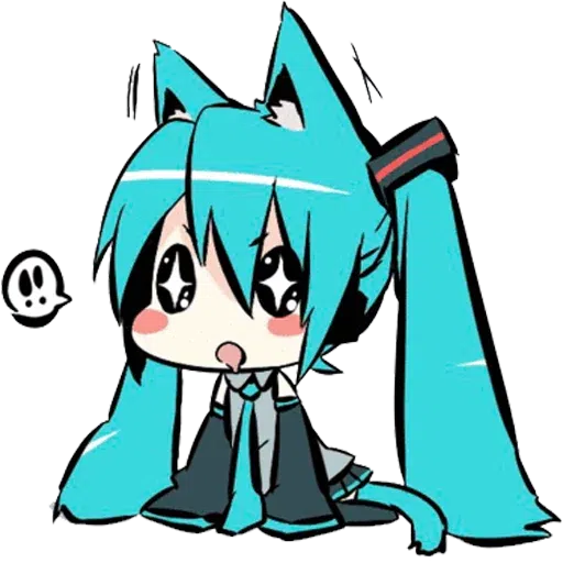 хатцкне мику 💓 - Sticker 24
