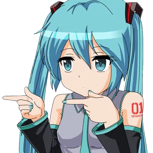 хатцкне мику 💓 - Sticker 17