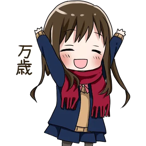 Scarf Girl - Sticker 17