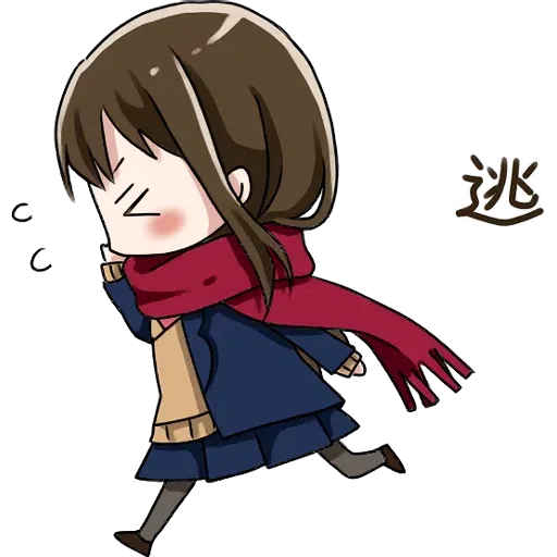Scarf Girl - Sticker 28