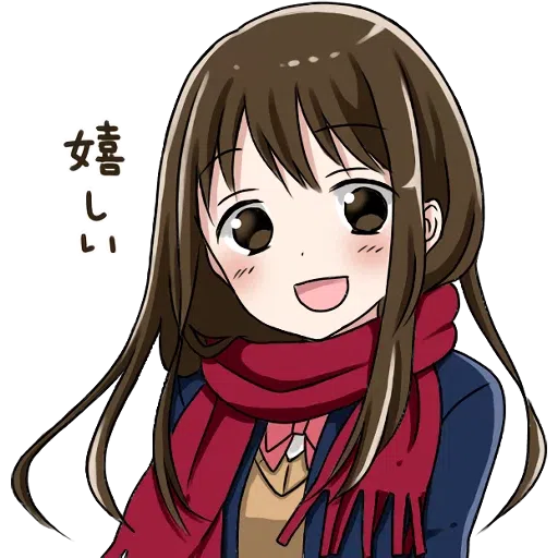 Scarf Girl - Sticker 14