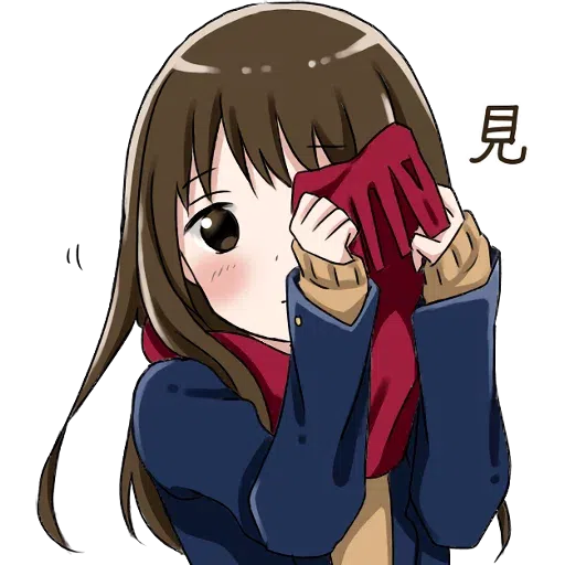 Scarf Girl - Sticker 21