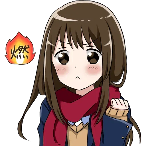 Scarf Girl - Sticker 29
