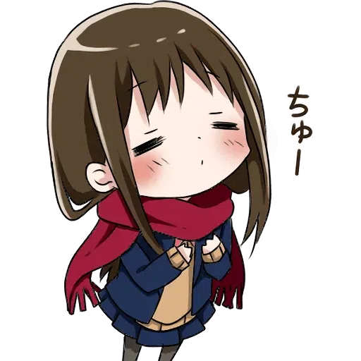 Scarf Girl - Sticker 11