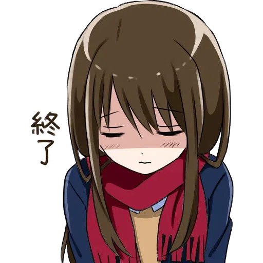 Scarf Girl - Sticker 24