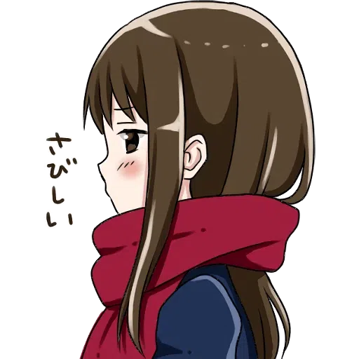 Scarf Girl - Sticker 15