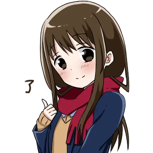 Scarf Girl - Sticker 26