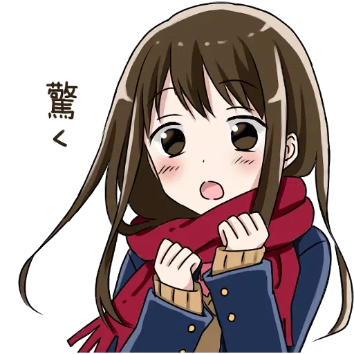 Scarf Girl - Sticker 30
