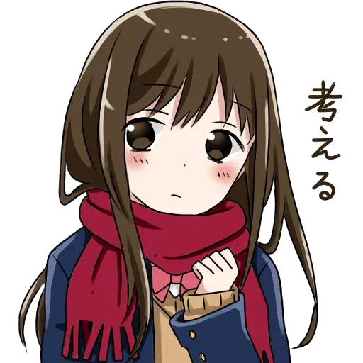Scarf Girl - Sticker 9