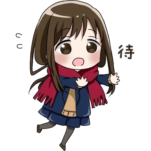 Scarf Girl - Sticker 22