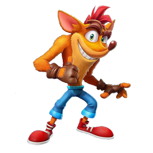 crash bandicoot 1of 2 WhatsApp Stickers - Stickers Cloud