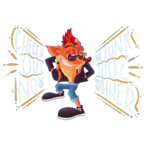 crash bandicoot 1of 2 - Sticker 17