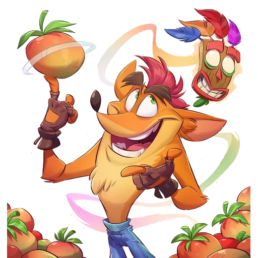 crash bandicoot 1of 2 - Sticker 29