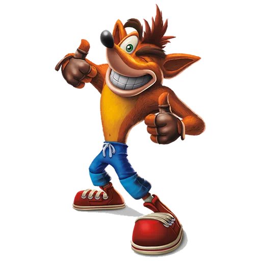 crash bandicoot 1of 2 - Sticker 18