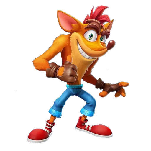 crash bandicoot 1of 2 - Sticker 21