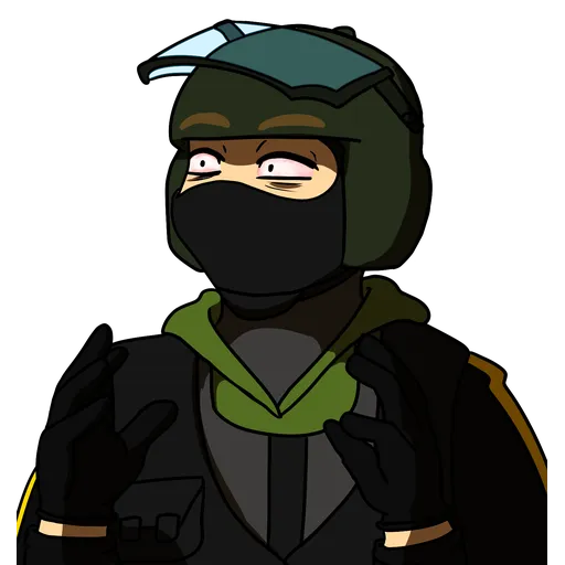Dulca R6S stickers - Sticker 16