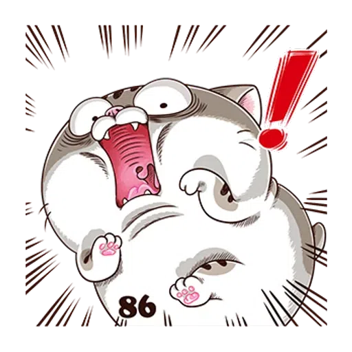 Ami fat cat6 - Sticker 26