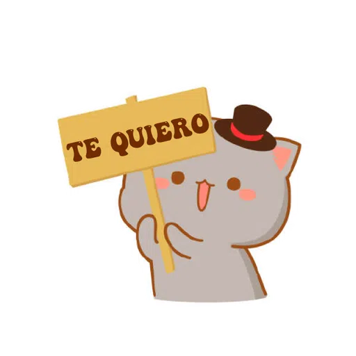 Mochi Mochi Peach Cat - Christmas - Sticker 16