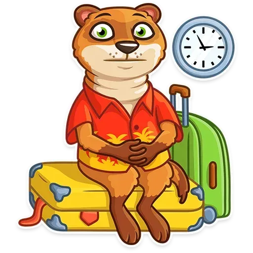 It's Vacation Time - Sticker 15