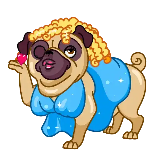 Christmas dogs - Sticker 25