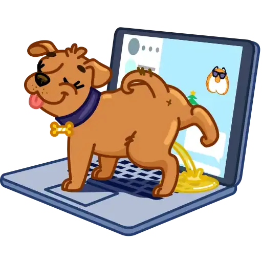 Christmas dogs - Sticker 13