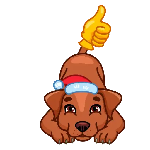 Christmas dogs - Sticker 24