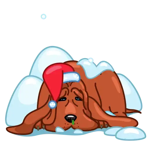 Christmas dogs - Sticker 9