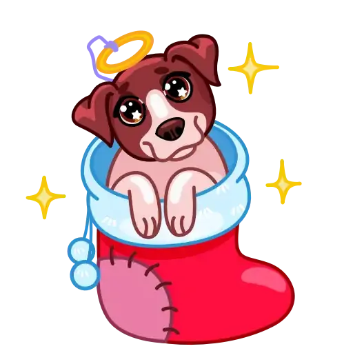 Christmas dogs - Sticker 18