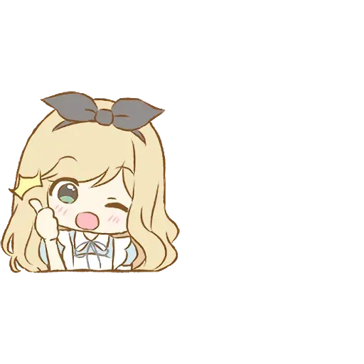 Alice Emoji - Sticker 24