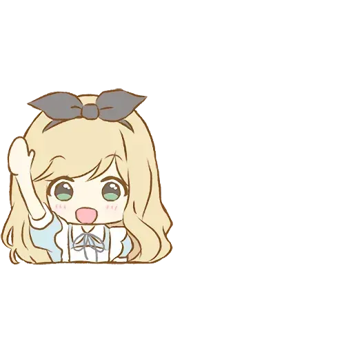 Alice Emoji - Sticker 25
