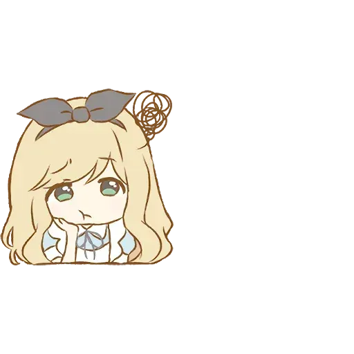 Alice Emoji - Sticker 13