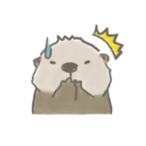 Otter’s kawaii sea otter - Sticker 17