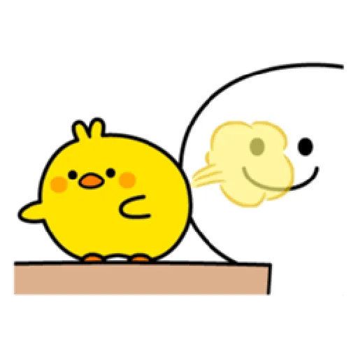 Plump Little Chick 2 - Sticker 24